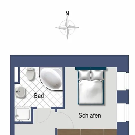 別荘 Palais Am Park - App Luxembourg - Corner No 1 Ostseebad Kühlungsborn